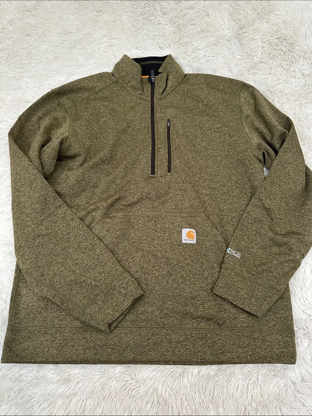 🥕 Carhartt 1/4 Zip Sweatshirt